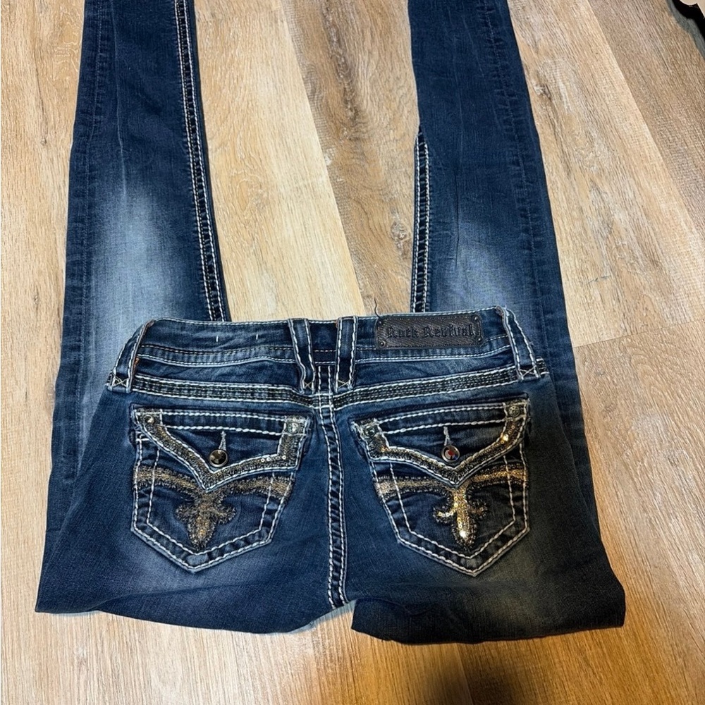 Rock revival skinny jeans 27